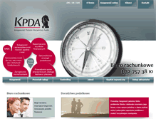 Tablet Screenshot of kpda.pl